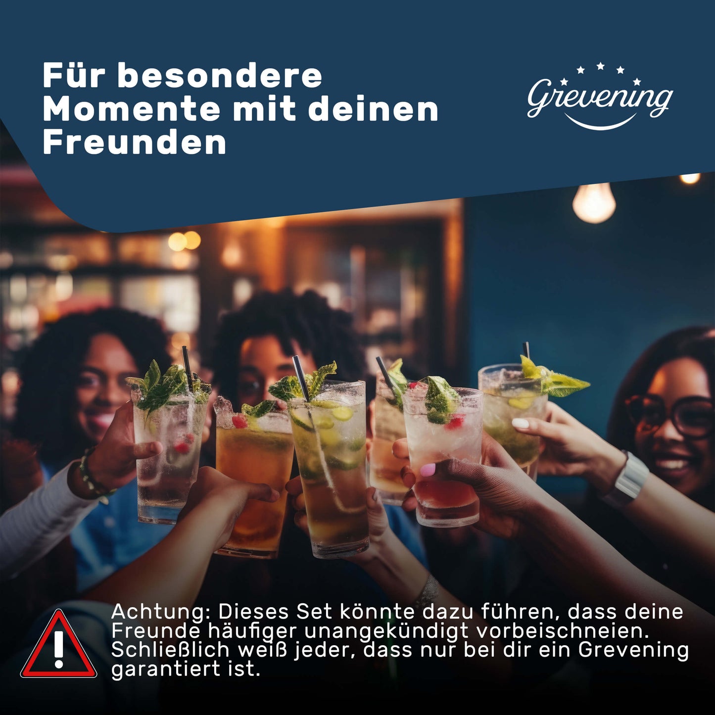 GREVENING Cocktail Set Essential - 7-teilig